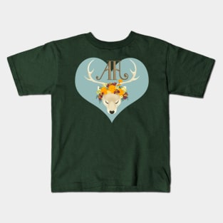 Autumn Marigold Hart Kids T-Shirt